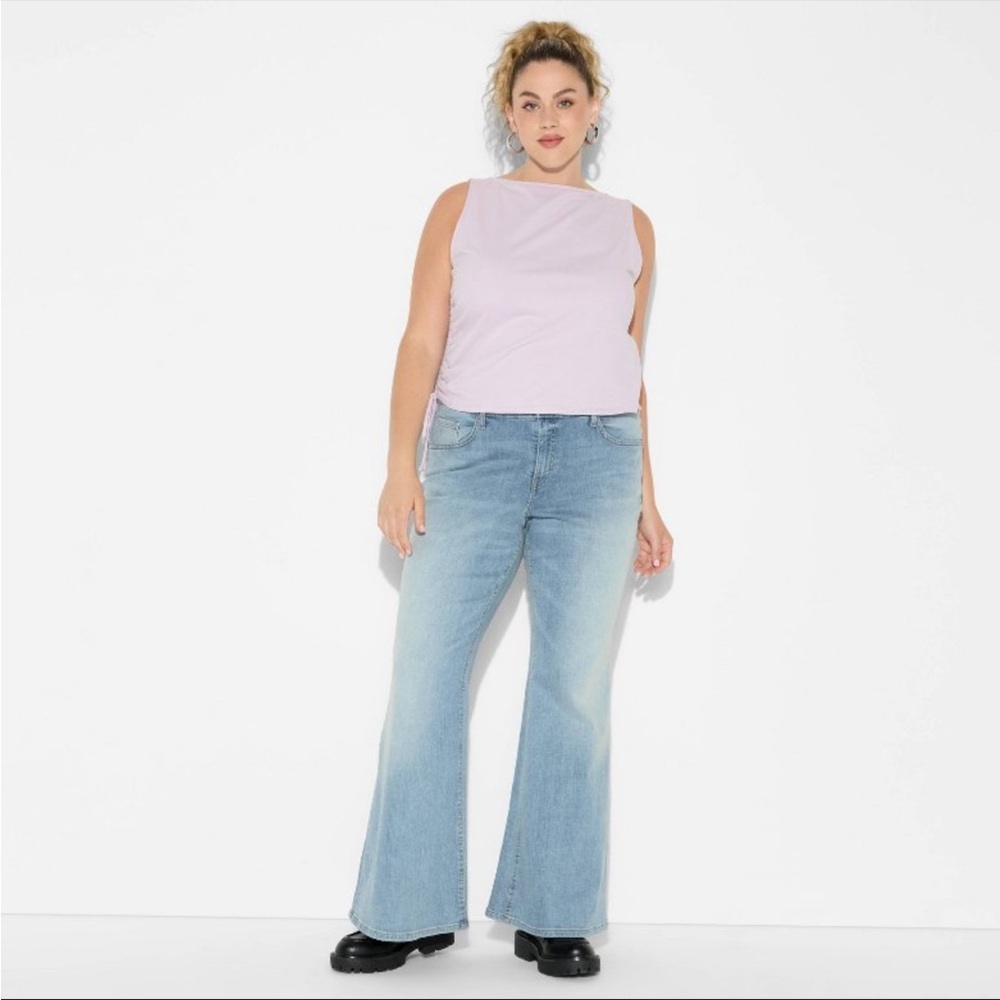NWT Wild Fable Mid rise flare jeans